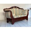Lombardo Carlo X boat-shaped sofa. Restored 19th century