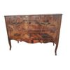 Graceful and elegant Emiliano Louis XV walnut chest of drawers
