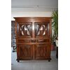 Double body - Walnut wardrobe