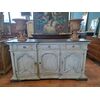 Credenza a 3 ante dipinta dell' Ottocento