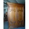 Armadio Luigi XV scolpito in rovere metà 1700 Francia