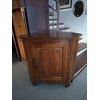 Walnut corner cabinet - 95 68 x 65 cm