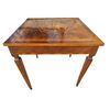 Precious and unmissable inlaid Louis XVI Emilian table