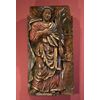 Altorilievo ligneo ‘Santa Barbara’, Francia XVI/XVII secolo