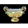 Grande vaso in maiolica decorato con scena istoriata.Molaroni.Pesaro.