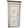PTL573 - Porta laccata e dipinta, un battente, con telaio, epoca '700, misure luce cm L 82 x H 196