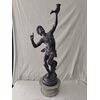 Scultura in bronzo firmata E. Damé - "Il dolore di Orfeo" - H 79 cm