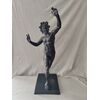 Bellissima scultura raffigurante Fauno danzante - H 80 cm
