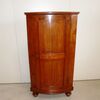 Antique walnut corner cabinet, 19th century