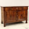 Antique Empire style walnut credenza - Italy, 19th century, Bologna