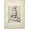 Disegnatore italiano (XVIII-XIX sec.) - Studio per un S. Sebastiano.