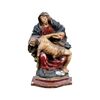 Scultura in legno intagliato e dipinto - Pietà - Italia, XVIII secolo.