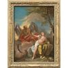 Venetian painter (18th century) - Venus and Chronos (preparatory sketch).