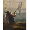 BEL PAESAGGIO CON PESCATORI
