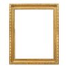 Empire style frame in carved and gilded wood. Italy, 19th century.
