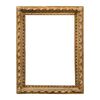 Baroque frame in carved, sculpted and gilded wood. Tuscany, 17th century.