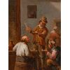 Scena di taverna con fumatori, tavola, Bottega di Jan Thomas van Kessel (Anversa, 1677-1741)