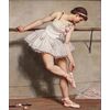 Jules Marie Auguste Leroux (Parigi, 1871 – 1954), Ballerina alla sbarra
