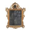Carved and gilded wood mirror. Venice, 18th century.