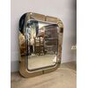 1970s space age mirror, 84x66cm