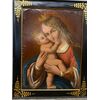 Antique painting Virgin and Child, 19th century, 74x58cm