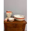 Antique Limoges porcelain toilet set, 19th century, 30x40cm