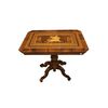 Refined Sorrento inlaid walnut table – mid 19th century
