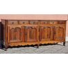 Grande credenza provenzale in noce, seconda metà del XVIII secolo