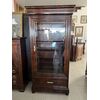 Mahogany display cabinet