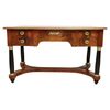 Elegant Empire style center desk from the 20th century