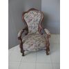 Louis Philippe style walnut armchair, 19th century, dimensions L72xP62xH98 cm