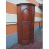RUSTIC ONE-DOOR CORNER CABINET, LATE 18TH CENTURY, L90 x D side 59 x H190 cm