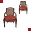 PAIR OF NEOCLASSICAL ARMCHAIRS LATE 18TH CENTURY