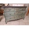 Painted Louis XV style chest of drawers