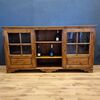 Intriguing 19th-century walnut pantry cupboard