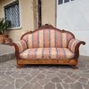 The Timeless Elegance of a 19th Century Venetian Walnut Sofa
