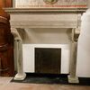 CHP266 - Majestic antique fireplace in sandstone, 16th century, dimensions cm L 196 x H 194 x D 63