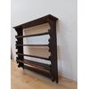 Fir plate rack - rustic - late 1800s - shelf shelving