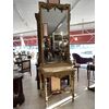 Console with gilded mirror Louis XVI style