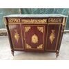 Credenza con bronzi