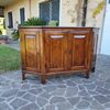 18th-century Venetian walnut canted sideboard