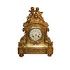 Orologio da tavolo Stile Luigi XIV in Bronzo Dorato - XIX secolo