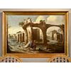 Landscape with ruins, Antonio Travi, known as il Sestri (Sestri Ponente 1608 - Genoa 1665), circle