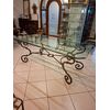 Wrought iron table with chairs