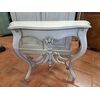19th-century painted console table