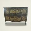 
Cassettone Veneziano Luigi XV laccato e dipinto, XVIII sec.