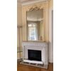 neoclassical fireplace     