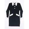 “Davide Ferretti couture” abito anni’60 bianco e nero