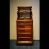 Cabinet in Tuscan walnut     