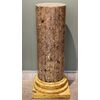 Tuscany, Late 18th - early 19th century, Neoclassical column in scagliola (Lumachella Effect)     